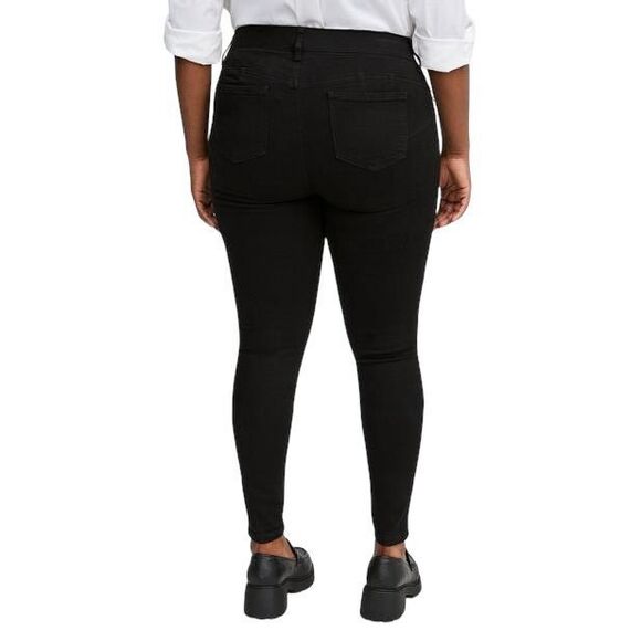 Torrid Plus‎ Size 20 Jeans Extra Short Bombshell Skinny Stretch High Rise 1489 - Picture 4 of 16